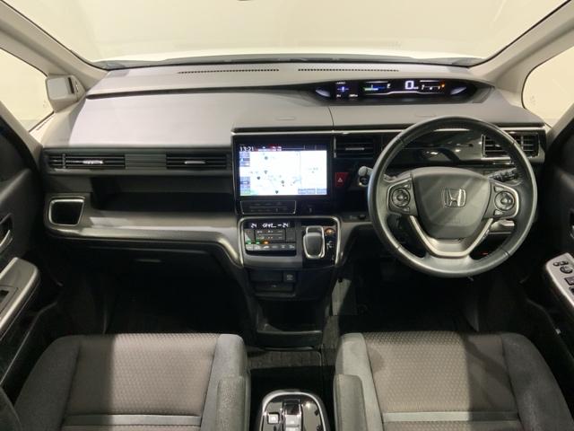 ステップワゴンスパーダ e:HEVスパーダGホンダセンシング 最長5年保証 ワンオ-ナ- ナビVXU-217SWi TV Rカメラ CD録音 BTオ-ディオ DVD ETC LEDライト 両側電動ドア VSA クルコン アルミ スマ-トキ- 盗難防止装置 AAC(9枚目)