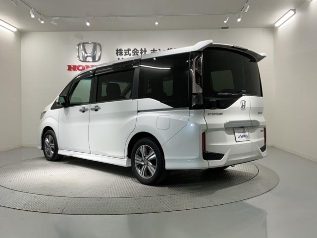 ステップワゴンスパーダ e:HEVスパーダGホンダセンシング 最長5年保証 ワンオ-ナ- ナビVXU-217SWi TV Rカメラ CD録音 BTオ-ディオ DVD ETC LEDライト 両側電動ドア VSA クルコン アルミ スマ-トキ- 盗難防止装置 AAC(48枚目)