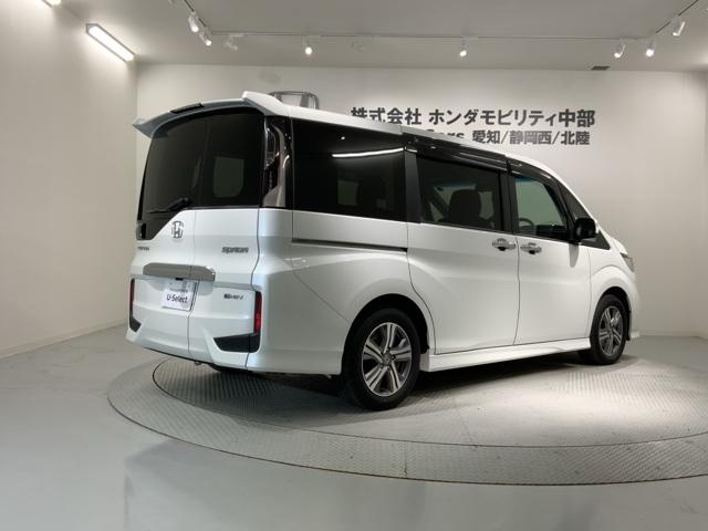 ステップワゴンスパーダ e:HEVスパーダGホンダセンシング 最長5年保証 ワンオ-ナ- ナビVXU-217SWi TV Rカメラ CD録音 BTオ-ディオ DVD ETC LEDライト 両側電動ドア VSA クルコン アルミ スマ-トキ- 盗難防止装置 AAC(50枚目)
