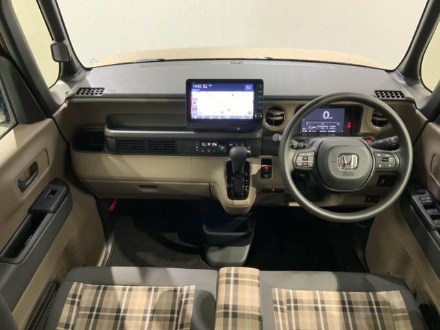 N-BOXジョイ ベースグレード H SENSING 2ト-ン 新車保証 試乗車 ワンオ-ナ- ナビLXU-242NBi TV Rカメラ CD録音 BTオ-ディオ DVD シ-トヒ-タ- ETC LEDライト VSA クルコン AAC(9枚目)