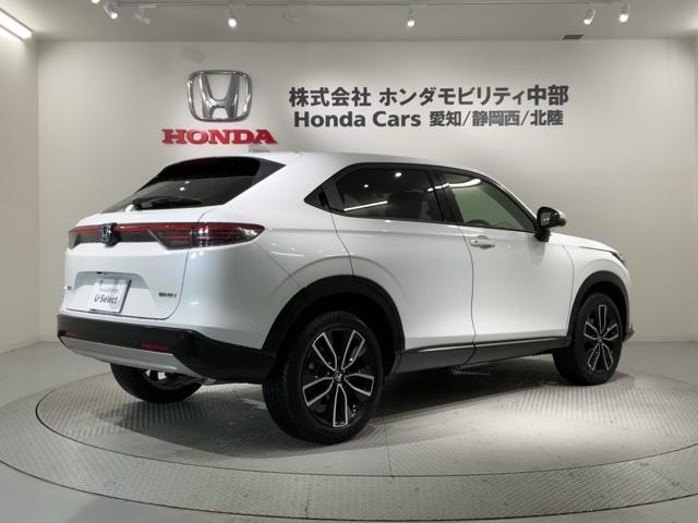 ヴェゼル e:HEVZ H SENSING 新車保証 試乗車 ワンオ-ナ- 純正ナビ TV Rカメラ BTオ-ディオ シ-トヒ-タ- ETC LEDライト VSA クルコン アルミ スマ-トキ- 盗難防止装置 整備記録簿(50枚目)