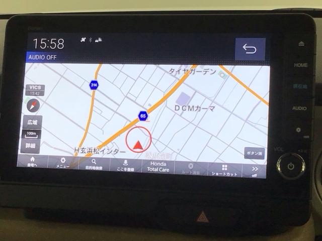 N-BOX ベースグレード HSENSING 新車保証 試乗車 ワンオ-ナ- ナビLXU-242NBI TV Rカメラ CD録音 BTオーディオ DVD シ-トヒ-タ- ETC LEDライト VSA 両側電動ドア クルコン(6枚目)