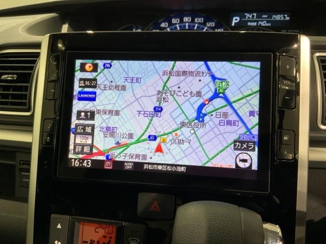 タント ＸＶＳＳＡＩＩＩ　最長５年保証　ワンオ－ナ－　ナビ　ＴＶ　Ｒカメラ　マルチビュ－　ＣＤ録音　ＢＴオ－ディオ　ＤＶＤ　ドラレコ　ＥＴＣ　両側電動ドア　横滑り防止　アルミ　スマ－トキ－　盗難防止装置　整備記録簿　ＡＡＣ（5枚目）