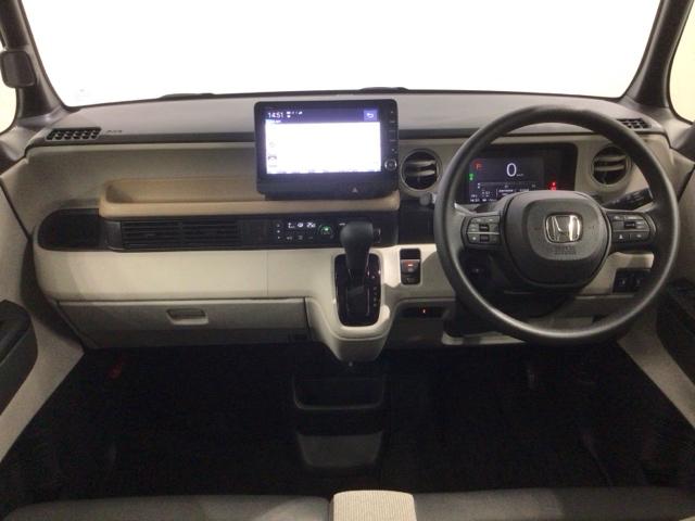 Ｎ－ＢＯＸ ベースグレード　コンフォートパッケージ　Ｈ　ＳＥＮＳＩＮＧ　新車保証　試乗車　ワンオ－ナ－　ナビＬＸＵ－２４２ＮＢＩ　ＴＶ　Ｒカメラ　ＣＤ録音　ＢＴオ－ディオ　ＤＶＤ　シ－トヒ－タ－ＥＴＣ　ＬＥＤライト　両側電動ドア（9枚目）