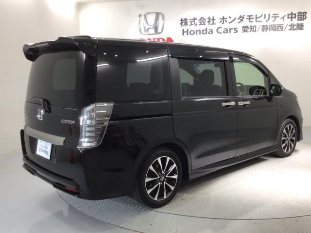 ステップワゴンスパーダ Ｚクールスピリット　１年保証　ワンオ－ナ－　ナビＶＸＭ－１３５ＶＦＮＩ　ＴＶ　Ｒカメラ　ＣＤ録音　ＤＶＤ　ＥＴＣ　ＨＩＤ　フォグライト　ＶＳＡ　両側電動ドア　クルコン　アルミ　スマ－トキ－　盗難防止装置　整備記録簿（46枚目）