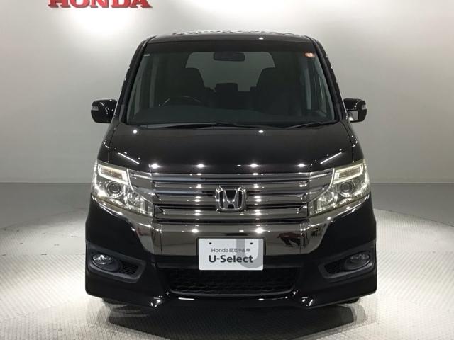 ステップワゴンスパーダ Ｚクールスピリット　１年保証　ワンオ－ナ－　ナビＶＸＭ－１３５ＶＦＮＩ　ＴＶ　Ｒカメラ　ＣＤ録音　ＤＶＤ　ＥＴＣ　ＨＩＤ　フォグライト　ＶＳＡ　両側電動ドア　クルコン　アルミ　スマ－トキ－　盗難防止装置　整備記録簿（49枚目）