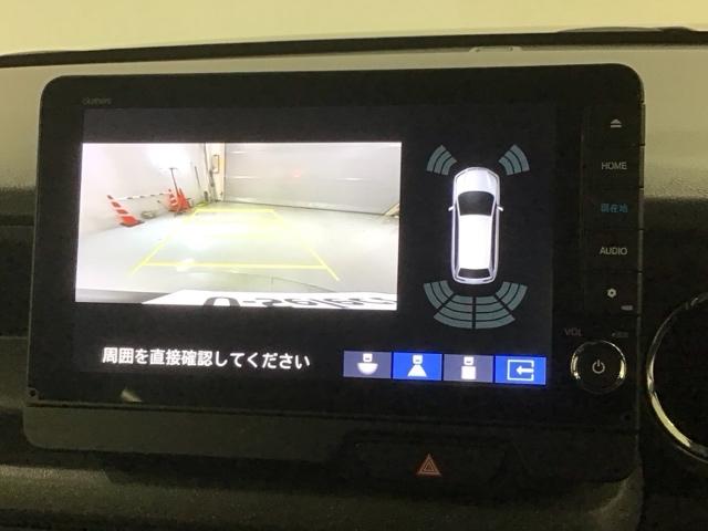 Ｎ－ＢＯＸカスタム ターボ　ＨＳＥＮＳＩＮＧ　新車保証　試乗車　ワンオ－ナ－　ナビＬＸＵ－２４２ＮＢＩ　ＴＶ　Ｒカメラ　ＣＤ録音　ＢＴオーディオ　ＤＶＤ　シ－トヒ－タ－　ＥＴＣ　ＬＥＤライト　ＶＳＡ　両側電動ドア　クルコン　禁煙（7枚目）