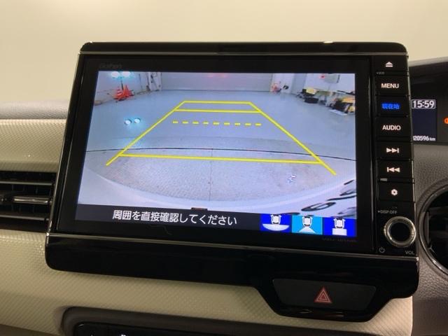 Ｎ－ＢＯＸ Ｇ・Ｌホンダセンシング　最長５年保証　ワンオーナー　ナビＶＸＵ－１８５ＮＢＩ　Ｒカメラ　ＣＤ録音　ＢＴオ－ディオ　ＤＶＤ　ドラレコ　ＥＴＣ　ＬＥＤライト　ＶＳＡ　クルコン　スマートキー　盗難防止装置　整備記録簿　ＡＡＣ（7枚目）