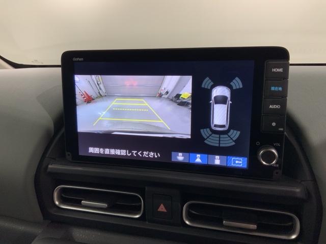フリード クロスター　Ｈ　ＳＥＮＳＩＮＧ　新車保証　試乗車　ワンオーナー　ナビＬＸＭ－２４２ＺＦＮＩ　ＴＶ　Ｒカメラ　ＢＴオ－ディオ　ＥＴＣ　ＬＥＤライト　ＶＳＡ　両側電動ドア　シートヒーター　クルコン　アルミ　フォグ（7枚目）