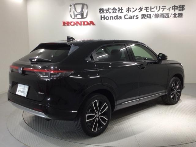 ヴェゼル ｅ：ＨＥＶＺ　Ｈ　ＳＥＮＳＩＮＧ　最長５年保証　ワンオ－ナ－　純正ナビ　ＴＶ　Ｒカメラ　ＢＴオ－ディオ　ＥＴＣ　ＬＥＤライト　ＶＳＡ　シ－トヒ－タ－　クルコン　アルミ　スマ－トキ－　盗難防止装置　整備記録簿　ＡＡＣ（50枚目）