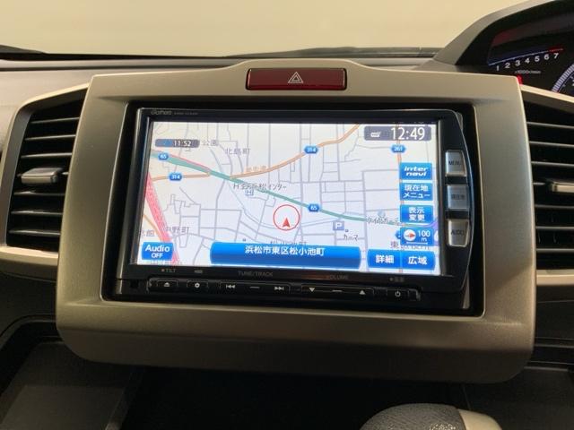 フリードスパイク Ｇジャストセレクション　１年保証　ワンオ－ナ－　ナビＶＸＭ－１２２ＶＦｉ　Ｒカメラ　ＣＤ録音　ＤＶＤ　ＥＴＣ　ＨＩＤ　両側電動ドア　ＶＳＡ　スマ－トキ－　スペアキ－　盗難防止装置　整備記録簿　ドアバイザ－　ＷエアバッグＡＡＣ（5枚目）