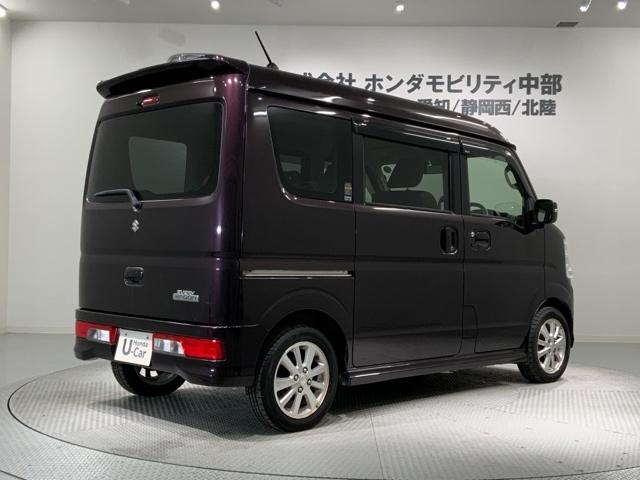 エブリイワゴン ＰＺターボスペシャル　１年保証　ワンオ－ナ－　ナビＴＶ　Ｒカメラ　ＤＶＤ　ドラレコ　衝突軽減Ｂ　ＥＴＣ　両側電動ドア　横滑り防止　アルミ　スマ－トキ－　スペアキ－　盗難防止装置　整備記録簿　ドアバイザ－　ベンチシ－トＡＡＣ（50枚目）