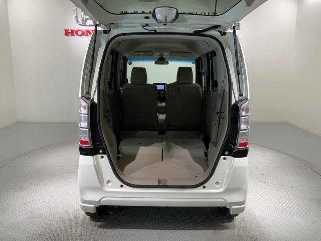 Ｎ－ＢＯＸ Ｇ・Ｌパッケージ　あんしんＰＫＧ　１年保証　ワンオーナー　ナビＶＸＭ－１４５ＶＦＩ　ＴＶ　Ｒカメラ　ＣＤ録音　ＤＶＤ　ＨＩＤ　ＶＳＡ　アルミ　ベンチシート　ドアバイザー　スマートキー　盗難防止装置　整備記録簿　ＡＡＣ（19枚目）