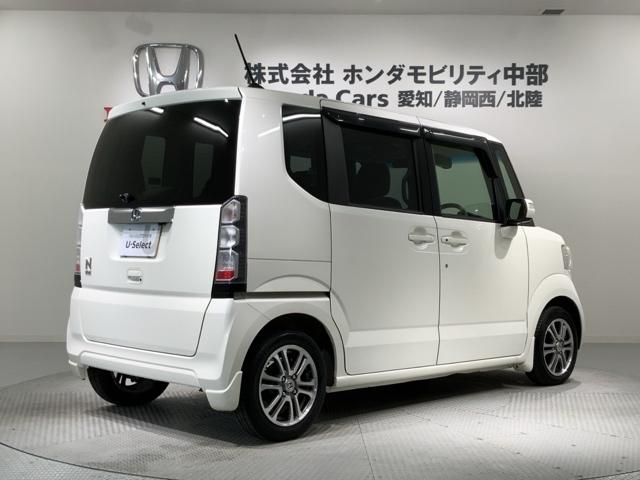 Ｎ－ＢＯＸ Ｇ・Ｌパッケージ　あんしんＰＫＧ　１年保証　ワンオーナー　ナビＶＸＭ－１４５ＶＦＩ　ＴＶ　Ｒカメラ　ＣＤ録音　ＤＶＤ　ＨＩＤ　ＶＳＡ　アルミ　ベンチシート　ドアバイザー　スマートキー　盗難防止装置　整備記録簿　ＡＡＣ（50枚目）