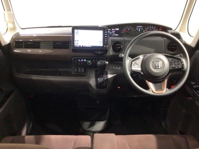 Ｎ－ＢＯＸ Ｇ・Ｌホンダセンシングカッパーブラウンスタイル　２ト－ン　最長５年保証　ワンオ－ナ－　ナビＶＸＵ－１８５ＮＢｉ　ＴＶ　Ｒカメラ　ＣＤ録音　ＢＴオ－ディオ　ＤＶＤ　ＥＴＣ　ＬＥＤライト　両側電動ドア　ＶＳＡ　クルコン　スマ－トキ－　盗難防止装置（9枚目）