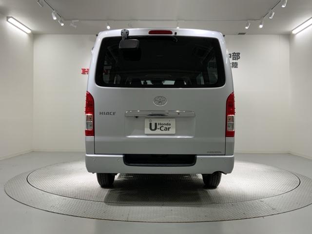 ハイエースバン ロングＤＸＧＬパッケージ　最長５年保証　ワンオ－ナ－　ナビ　ＴＶ　Ｒカメラ　ＤＶＤ　衝突軽減Ｂ　ドラレコ　ＥＴＣ　横滑り防止　キ－レス　盗難防止装置　整備記録簿　スペアキ－　ドアバイザ－　Ｗエアバッグ　エアコン　地デジ　ＡＢＳ（46枚目）