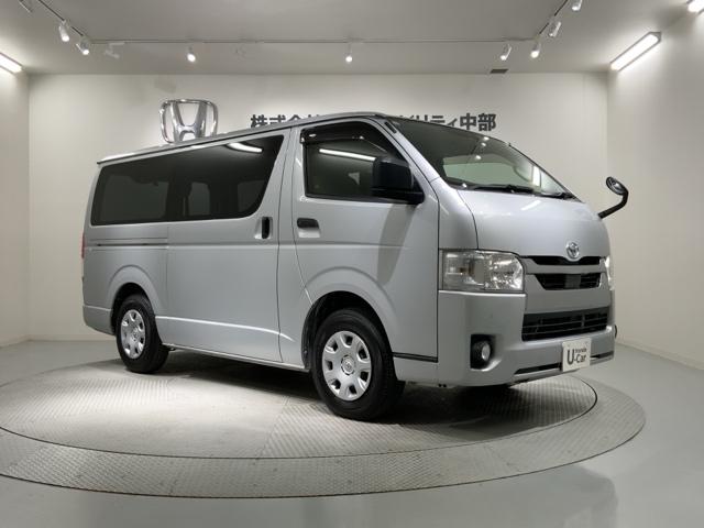 ハイエースバン ロングＤＸＧＬパッケージ　最長５年保証　ワンオ－ナ－　ナビ　ＴＶ　Ｒカメラ　ＤＶＤ　衝突軽減Ｂ　ドラレコ　ＥＴＣ　横滑り防止　キ－レス　盗難防止装置　整備記録簿　スペアキ－　ドアバイザ－　Ｗエアバッグ　エアコン　地デジ　ＡＢＳ（49枚目）