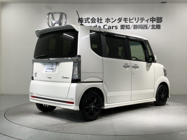 Ｎ－ＢＯＸカスタム ＧＳＳブラックスタイルパッケージ　１年保証　ナビＶＸＭ－１７４ＶＦＸｉ　ＴＶ　ＢＴオ－ディオ　ＤＶＤ　シ－トヒ－タ－　ＥＴＣ　ＶＳＡ　アルミ　スマ－トキ－　盗難防止装置　整備記録簿　ＡＡＣ　ドアバイザ－　ベンチシ－ト　Ｗエアバッグ（50枚目）