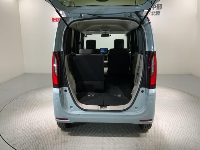 Ｎ－ＢＯＸ ファッションスタイル　Ｈ　ＳＥＮＳＩＮＧ　２ト－ン　新車保証　ワンオ－ナ－　Ｒカメラ　ＢＴオ－ディオ　シ－トヒ－タ－　ＥＴＣ　ＬＥＤライト　ＶＳＡ　クルコン　スマ－トキ－　盗難防止装置　整備記録簿　ＡＡＣ　スペアキ－（37枚目）