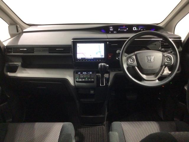 ステップワゴンスパーダ スパーダアドバンスパッケージβ　Ｈ　ＳＥＮＳＩＮＧ　１年保証　ワンオ－ナ－　ナビＶＸＭ－１６５ＶＦＮＩ　ＴＶ　Ｒカメラ　ＣＤ録音　ＢＴオ－ディオ　ＤＶＤ　Ｒモニタ－　ＥＴＣ　ＬＥＤライト　両側電動ドア　ＶＳＡ　クルコン　アルミＡＡＣ（10枚目）