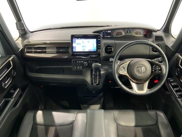 N-BOXカスタム G・Lターボホンダセンシング 最長5年保証 ナビVXU-217NBi TV Rカメラ CD録音 BTオ-ディオ DVD シ-トヒ-タ- ETC LEDライト 両側電動ドア VSA クルコン アルミ スマ-トキ- スペアキ- AAC(8枚目)