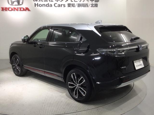 ヴェゼル e:HEVPLaY HSENSING サンル-フ 最長5年保証 ワンオーナー 純正ナビ TV Rカメラ マルチビュ- BTオーディオ ドラレコ ETC LEDライト フォグライト VSA シ-トヒ-タ- アルミ ABS(48枚目)