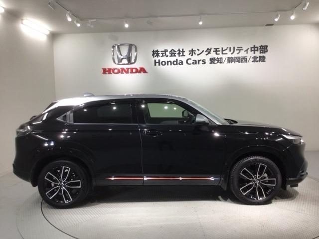 ヴェゼル e:HEVPLaY HSENSING サンル-フ 最長5年保証 ワンオーナー 純正ナビ TV Rカメラ マルチビュ- BTオーディオ ドラレコ ETC LEDライト フォグライト VSA シ-トヒ-タ- アルミ ABS(51枚目)