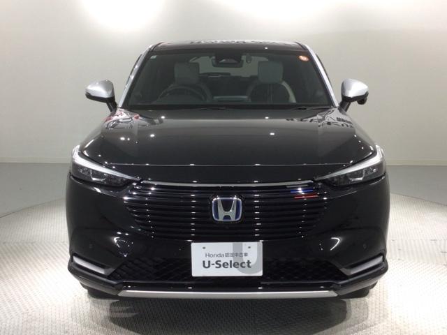 ヴェゼル e:HEVPLaY HSENSING サンル-フ 最長5年保証 ワンオーナー 純正ナビ TV Rカメラ マルチビュ- BTオーディオ ドラレコ ETC LEDライト フォグライト VSA シ-トヒ-タ- アルミ ABS(53枚目)