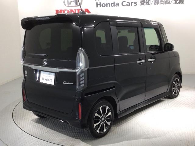 N-BOXカスタム G・Lホンダセンシング 最長5年保証 ワンオ-ナ- ナビ TV Rカメラ BTオ-ディオ DVD シ-トヒ-タ- ETC LEDライト VSA クルコン アルミ スマ-トキ- 盗難防止装置 整備記録簿 AAC スペアキ-(50枚目)