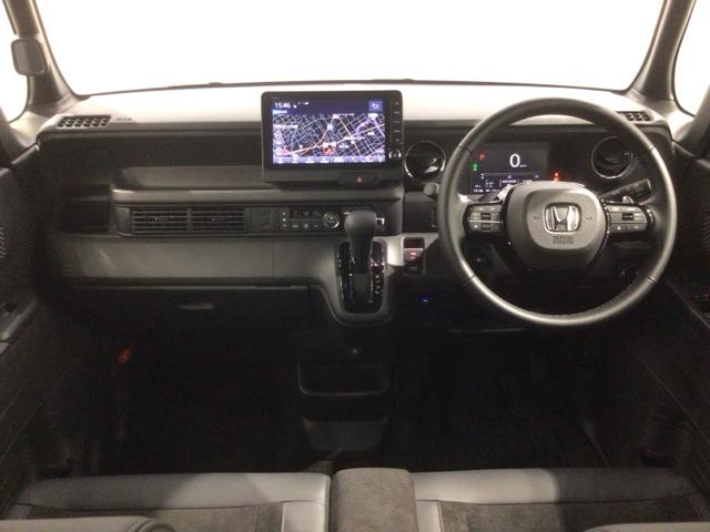 Ｎ－ＢＯＸカスタム ターボ　Ｈ　ＳＥＮＳＩＮＧ　新車保証　試乗車　ワンオ－ナ－　ナビＬＸＵ－２４２ＮＢｉ　ＴＶ　Ｒカメラ　ＣＤ録音　ＢＴオ－ディオ　ＤＶＤ　シ－トヒ－タ－ＥＴＣ　ＬＥＤライト　両側電動ドア　ＶＳＡ　クルコンＡＡＣ（9枚目）