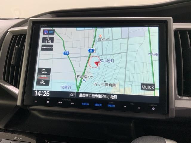 ステップワゴンスパーダ Ｓ　１年保証　ワンオーナー　ナビＶＸＭ－１５５ＶＦＮｉ　ＴＶ　Ｒカメラ　ＣＤ録音　ＤＶＤ　Ｒモニタ－　ＥＴＣ　ＨＩＤ　ＶＳＡ　クルコン　アルミ　スマ－トキ－　盗難防止装置　整備記録簿　ドアバイザ－　ＡＡＣ（5枚目）