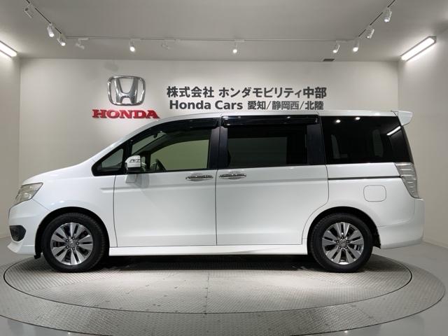 ステップワゴンスパーダ Ｓ　１年保証　ワンオーナー　ナビＶＸＭ－１５５ＶＦＮｉ　ＴＶ　Ｒカメラ　ＣＤ録音　ＤＶＤ　Ｒモニタ－　ＥＴＣ　ＨＩＤ　ＶＳＡ　クルコン　アルミ　スマ－トキ－　盗難防止装置　整備記録簿　ドアバイザ－　ＡＡＣ（47枚目）