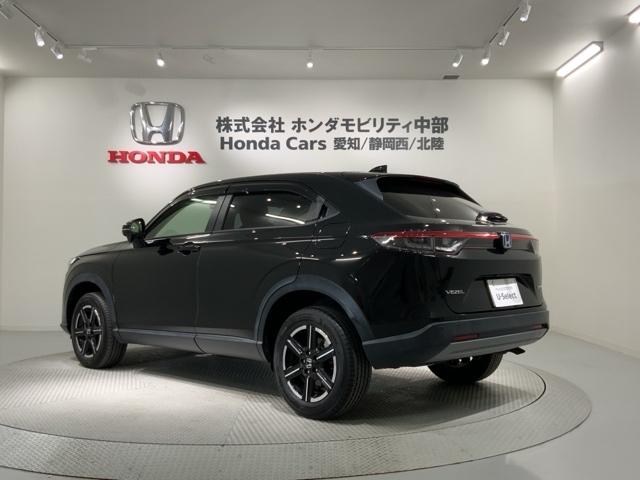 ヴェゼル ｅ：ＨＥＶＸ　Ｈ　ＳＥＮＳＩＮＧ　最長５年保証　ワンオ－ナ－　純正ナビＴＶ　Ｒカメラ　ＢＴオ－ディオ　ＥＴＣ　ＬＥＤライト　ＶＳＡ　クルコン　アルミ　スマ－トキ－　スペアキ－　盗難防止装置　整備記録簿　ドアバイザ－（48枚目）