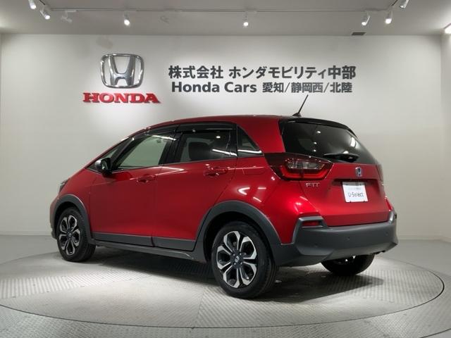 フィット ｅ：ＨＥＶクロスター　Ｈ　ＳＥＮＳＩＮＧ　最長５年保証　ワンオ－ナ－　ナビＶＸＭ－２１５ＶＦＥＩ　ＴＶ　Ｒカメラ　ＢＴオ－ディオ　ＤＶＤ　ＥＴＣ　ＬＥＤライト　ＶＳＡ　クルコン　アルミ　スマ－トキ－　スペアキ－盗難防止装置（48枚目）