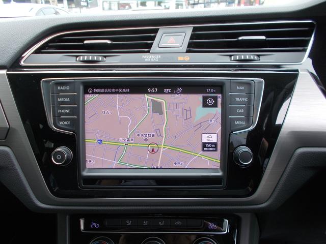 ゴルフトゥーラン TSI コンフォートライン 衝突被害軽減システム 前後ドラレコ LEDオート 純正ナビ フルセグTV バックカメラ ブルートゥース ETC2.0 DVD CDステレオ 純正アルミホイール 7人乗り 禁煙車(10枚目)