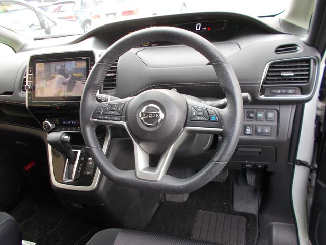 セレナ ハイウェイスター プロパイロットエディション スマートキー・純正ナビ・Bカメラ・フルセグ・走行中テレビ視聴可・ブルートゥース・DVD CD・ETC・両側ハンズフリーパワースライドド・ドラレコ・レーダークルーズコントロール・オートライト・禁煙車(9枚目)