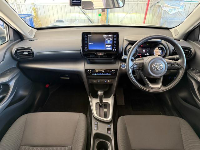 ヤリスクロス ハイブリッドG 純正ディスプレイオーディオ Bluetooth パノラミックビューモニター ETC ドラレコ前後 ワンオーナー 禁煙車 スマートキー×2 シートヒーター AC100V ステアリングヒーター(23枚目)