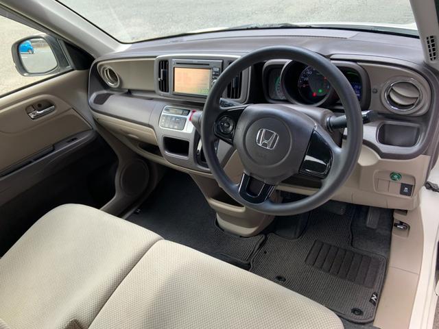 Ｎ－ＯＮＥ Ｇ・Ｌパッケージ　純正ナビ　ワンセグＴＶ　ＣＤ　スマートキー　バックカメラ　プッシュスタート　禁煙車　電動格納ミラー　フルフラット（4枚目）