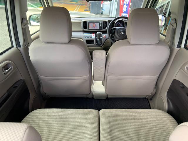 Ｎ－ＯＮＥ Ｇ・Ｌパッケージ　純正ナビ　ワンセグＴＶ　ＣＤ　スマートキー　バックカメラ　プッシュスタート　禁煙車　電動格納ミラー　フルフラット（41枚目）