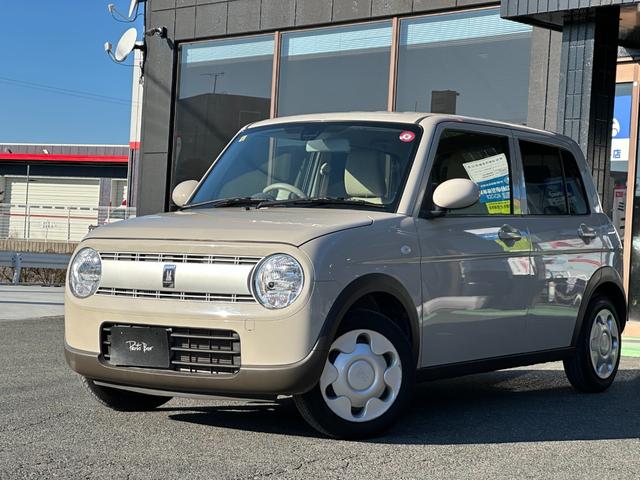 アルトラパン G 純正オーディオ CD AUX プッシュスタート スマートキー×2 フロアマット 禁煙車 スズキデュアルカメラブレーキサポート(2枚目)