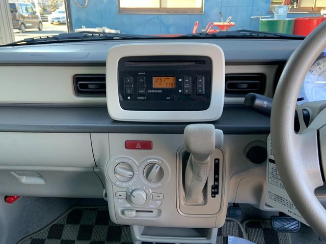 アルトラパン G 純正オーディオ CD AUX プッシュスタート スマートキー×2 フロアマット 禁煙車 スズキデュアルカメラブレーキサポート(11枚目)