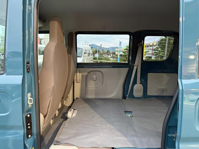 エブリイ ＰＡリミテッド　純正ＡＭ／ＦＭラジオ　ワンオーナー　ＡＴ　フルフラット　キーレス　スペアキー　天井収納　新車保証書　取扱説明書　禁煙車　ＵＳＢ充電（39枚目）