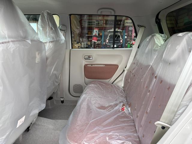 アルトラパン Ｘ　届出済未使用車　純正アルミ　スマートキー×２　新車保証書　取扱説明書　アイドリングストップ　電動格納ミラー　禁煙車　ＬＥＤヘッドライト　シートヒーター（41枚目）