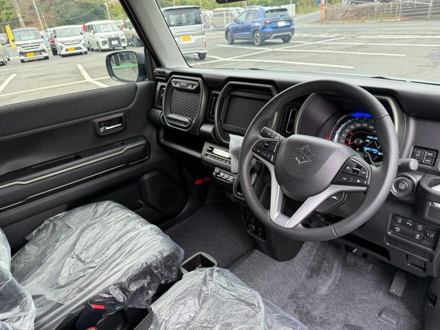 ハスラー タフワイルドターボ　届出済未使用車　４ＷＤ　ツートンカラー　ターボ　前席両側シートヒーター　ＵＳＢ充電　スマートキー×２　ＬＥＤヘッドライト　ルーフレール　クルーズコントロール　禁煙車（7枚目）