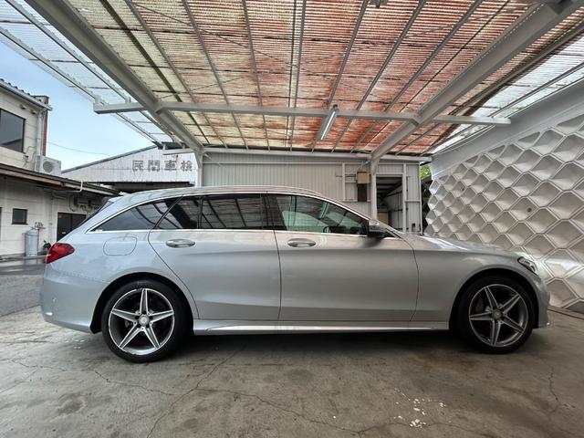 Ｃクラスステーションワゴン Ｃ２００　ステーションワゴン　スポーツ本革仕様　セーフティＡＣＣ　ステアリングパイロット　クランベリーレッドレザーシート　ＡＭＧエアロ　パワートランク　禁煙車　純正ナビＴＶ　ブルートゥース　バックカメラ　クリアランスソナー　ＢＳＭ　正規ディーラー車（11枚目）