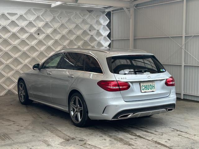 Ｃクラスステーションワゴン Ｃ２００　ステーションワゴン　スポーツ本革仕様　セーフティＡＣＣ　ステアリングパイロット　クランベリーレッドレザーシート　ＡＭＧエアロ　パワートランク　禁煙車　純正ナビＴＶ　ブルートゥース　バックカメラ　クリアランスソナー　ＢＳＭ　正規ディーラー車（13枚目）