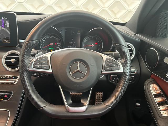 Ｃクラスステーションワゴン Ｃ２００　ステーションワゴン　スポーツ本革仕様　セーフティＡＣＣ　ステアリングパイロット　クランベリーレッドレザーシート　ＡＭＧエアロ　パワートランク　禁煙車　純正ナビＴＶ　ブルートゥース　バックカメラ　クリアランスソナー　ＢＳＭ　正規ディーラー車（17枚目）