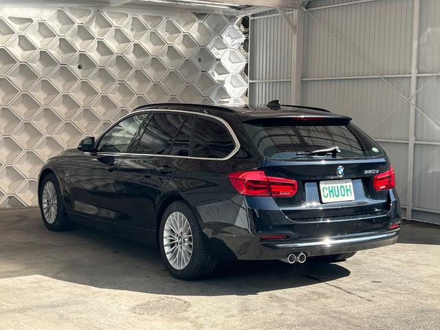 ３シリーズ ３２０ｄツーリング　ラグジュアリー　後期最終型　クリーンディーゼル　セーフティＡＣＣ　ブラックレザーシート　禁煙車　ハンズフリー電動トランク　純正ナビＢＴ　バックカメラ　ＬＫＡ　ＢＳＭ　ＬＥＤライト　正規ディーラー車（9枚目）