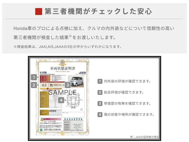 Ｌ　ワンオーナー車　純正メモリーナビ　フルセグテレビ　バックカメラ　ホンダセンシング　シートヒーター(43枚目)