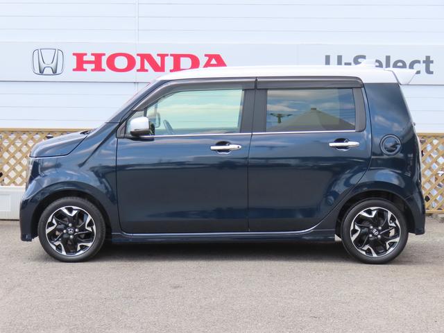 Ｎ－ＷＧＮカスタム Ｌ・ターボホンダセンシング　ワンオーナー　社外ナビ　バックカメラ　ＥＴＣ車載器　シートヒーター　ホンダセンシング　ターボエンジン　サイドエアバック　ＬＥＤヘッド　オートクルーズ　横滑り防止機能　Ｗエアバッグ　スマキ－　ＵＳＢ入力（3枚目）